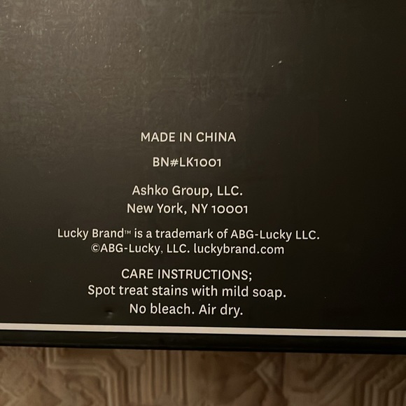 Lucky Brand Men's Faux Wool Sherpa Lined Slipper/NIB/Small - Picture 12 of 13